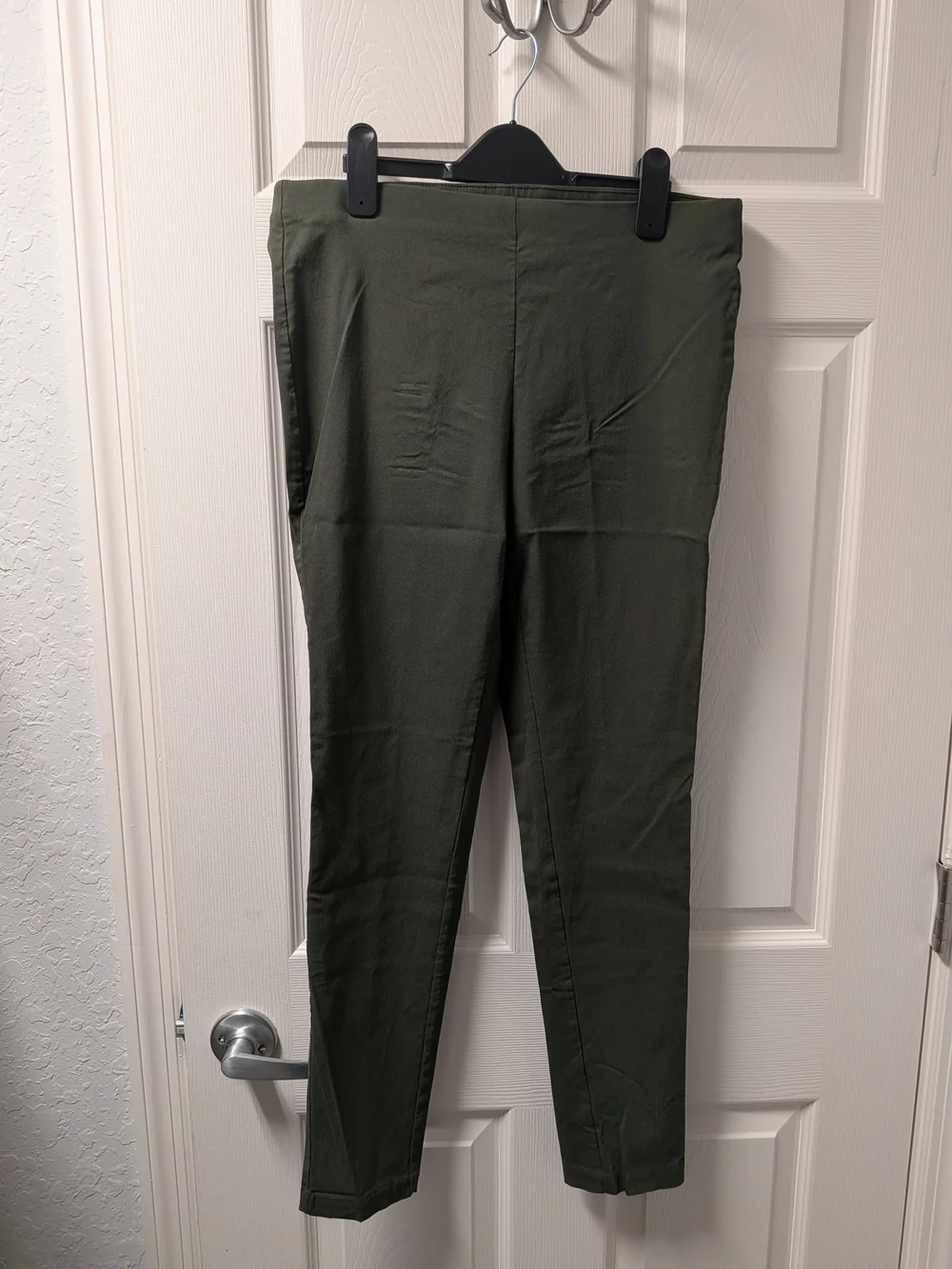 Michael Kors Olive Green Slim Tapered Pants